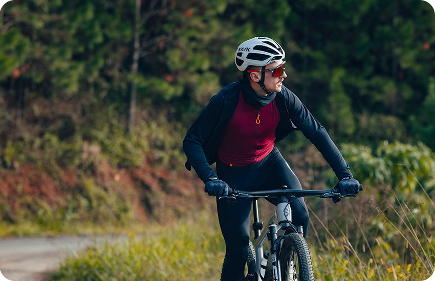 Banner Look completo para ciclismo masculino: peças essenciais para pedalar melhor