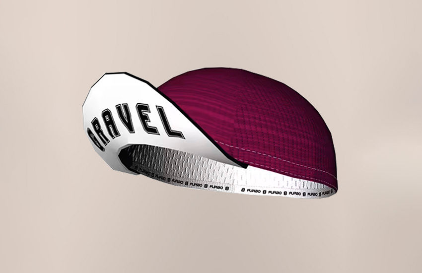 Banner Cap Ciclismo Gravel Coll Garnet: estilo e proteção nas trilhas