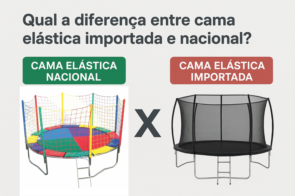 Banner Qual a diferença entre cama elástica importada e nacional?