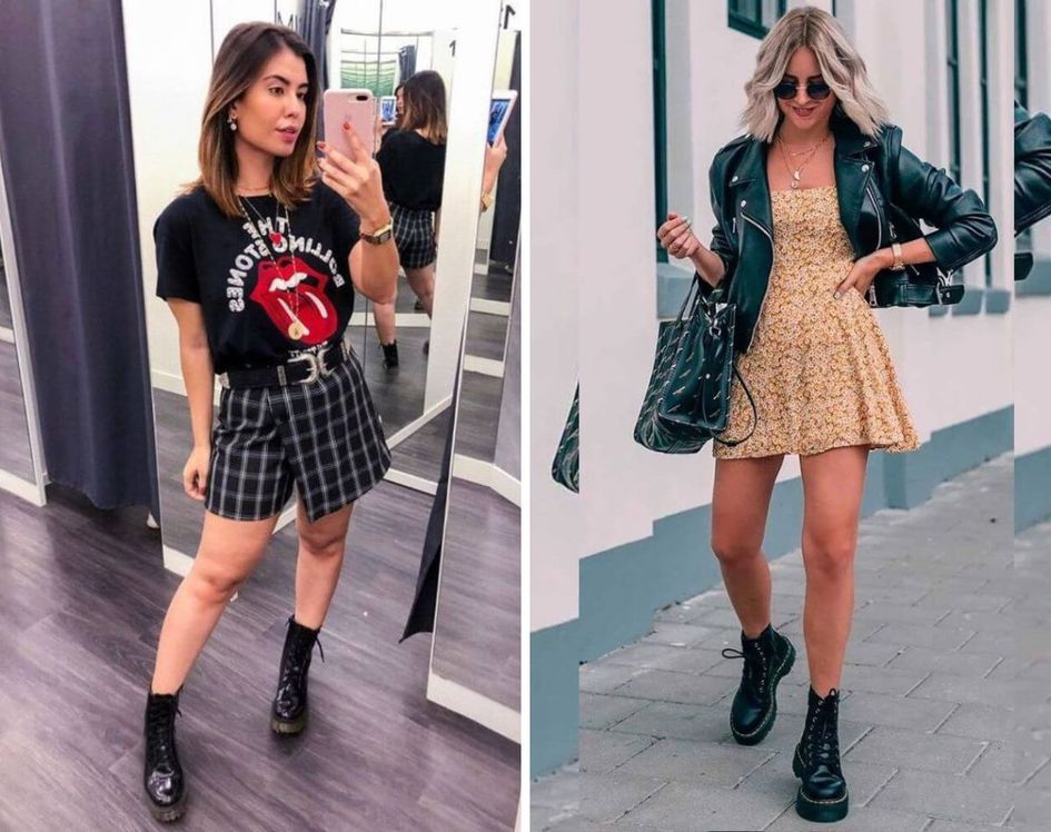 Banner Look Rocker com Bota Coturno