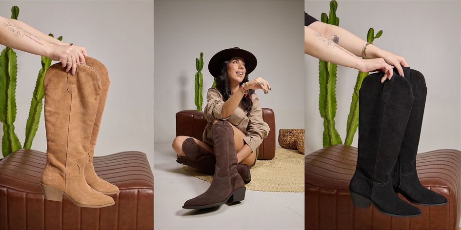 Banner Como Usar Bota Texana Feminina: 3 Canos e Looks - USE HITZZ