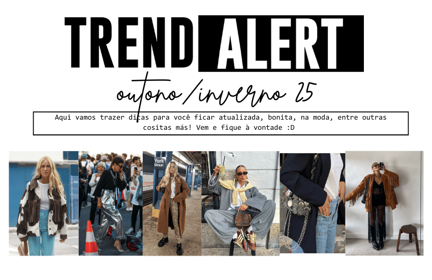 Banner Tendências na Moda: Outono/Inverno 2025