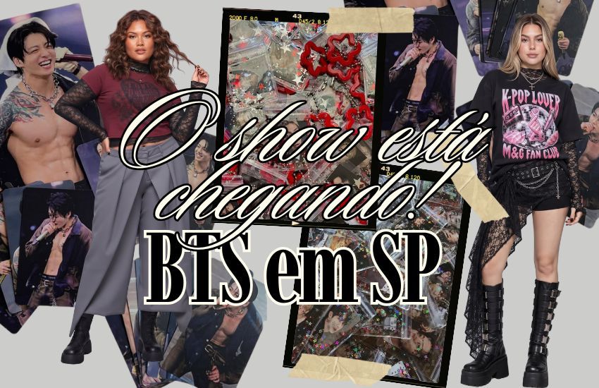 Banner BTS em São Paulo: o que vestir e o que levar para o show