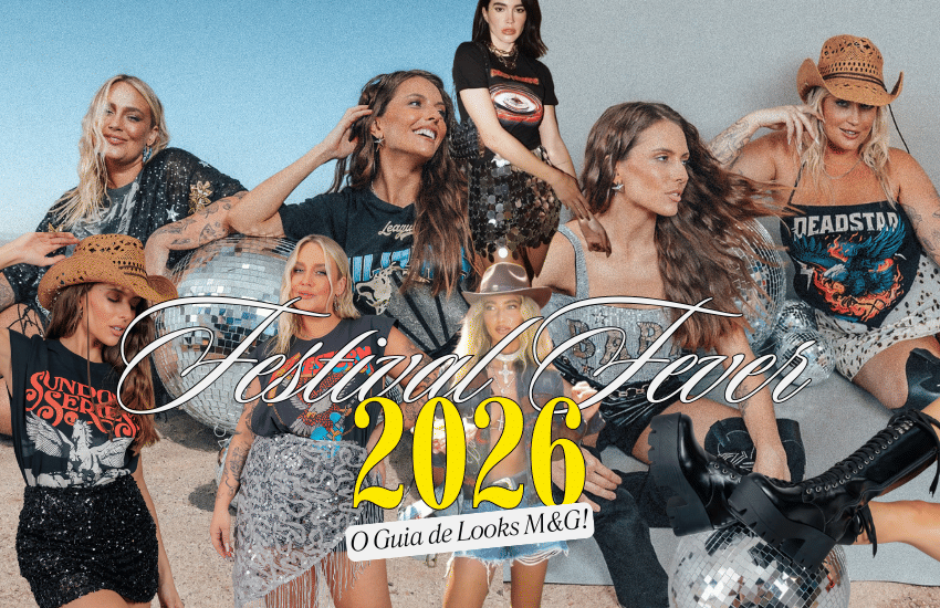 Banner Festival Fever 2026: O Guia de Looks M&G