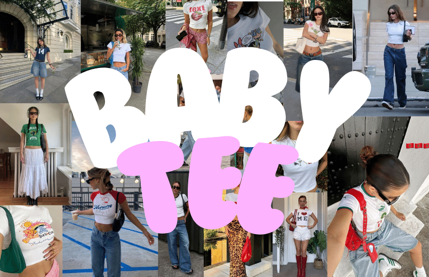 Banner BABY TEE | as babylooks estão de volta!