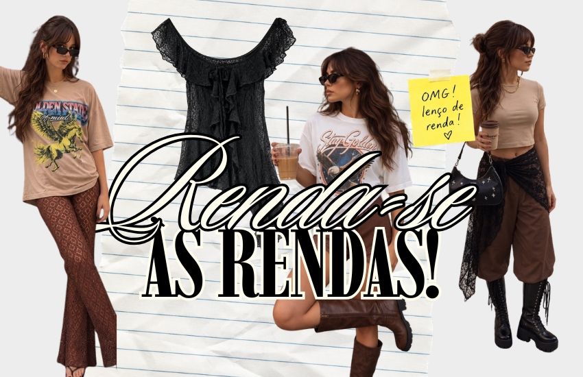 Banner Renda-se às rendas!