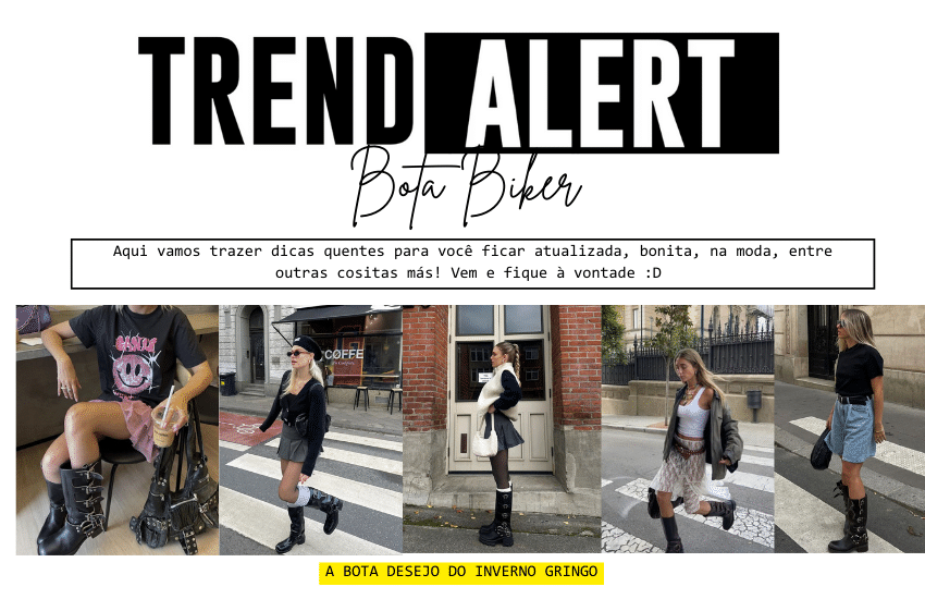 Banner Bota Biker, a queridinha da vez!