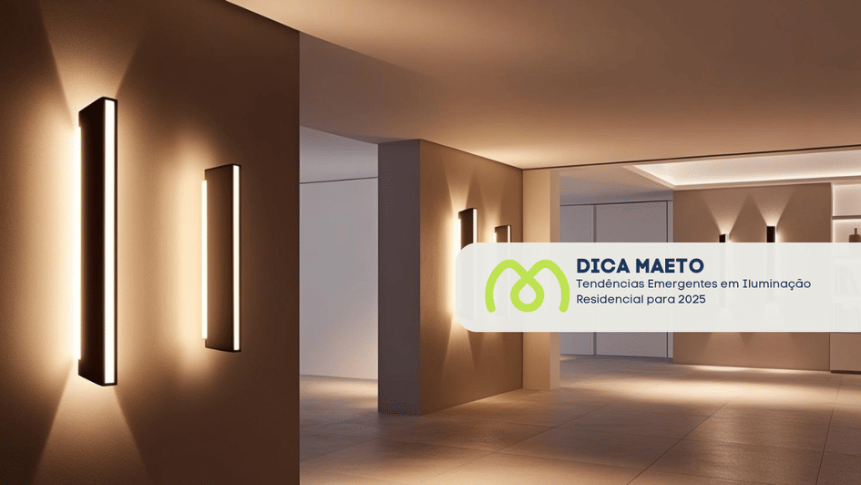 Banner Tendências Emergentes em Iluminação Residencial para 2025