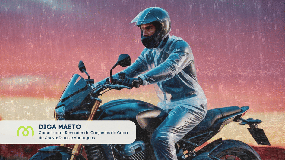 Banner Como Lucrar Revendendo Conjuntos de Capa de Chuva: Dicas e Vantagens