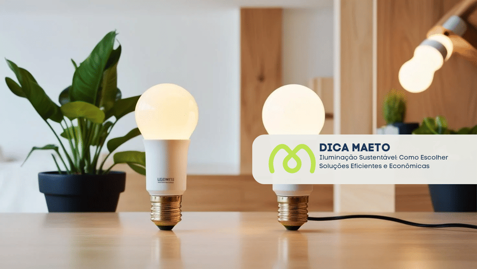 Banner Iluminação Sustentável: Como Escolher Soluções Eficientes e Econômicas