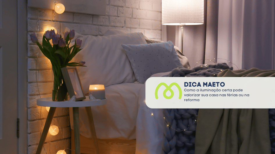 Banner Férias e reformas: o momento ideal para transformar sua casa com iluminação LED
