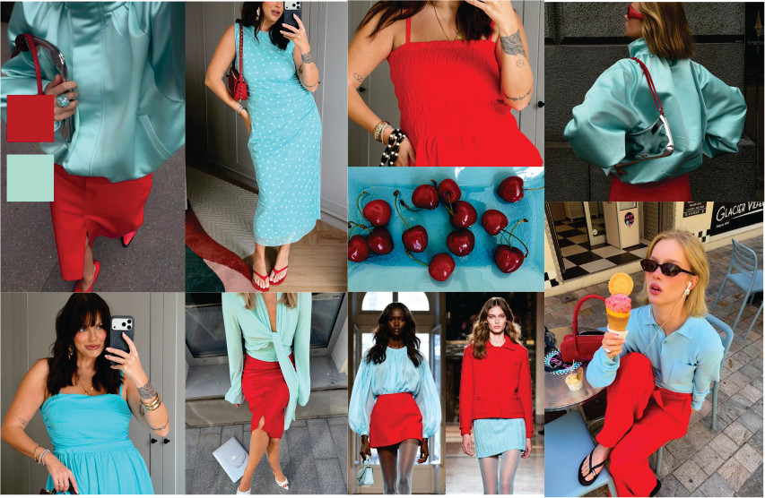 Banner Turquesa + Vermelho: As Duas Cores Que Vão Dominar o Verão 26/27