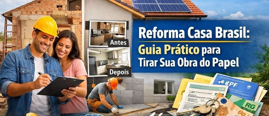 Banner Reforma Casa Brasil: Guia Prático para Tirar Sua Obra do Papel