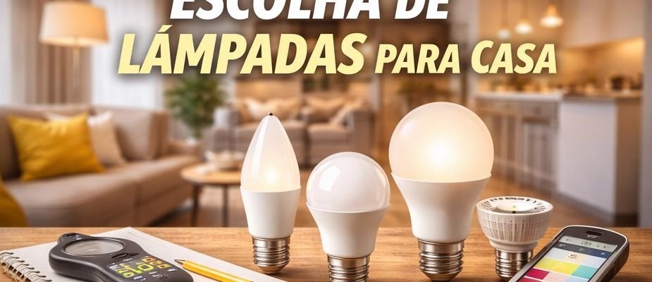 Banner Como Escolher a Potência Certa de Lâmpada para Cada Cômodo da Casa