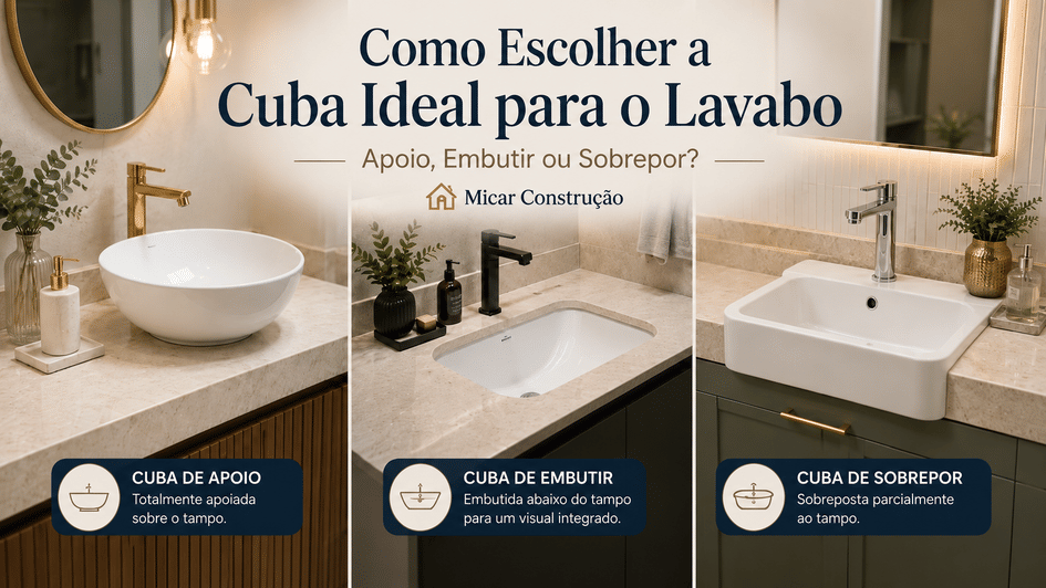 Banner Como Escolher a Cuba Ideal para o Lavabo