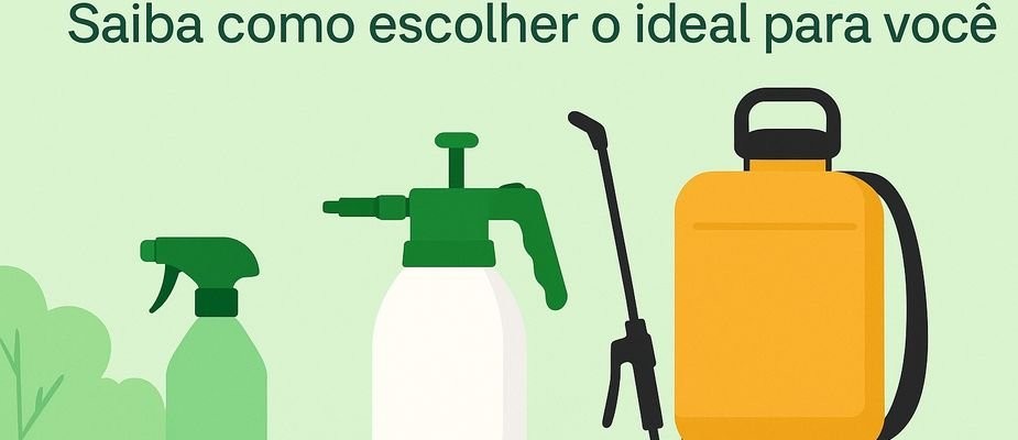 Banner Pulverizador, Borrifador ou Costal? Saiba Como Escolher o Ideal para Você