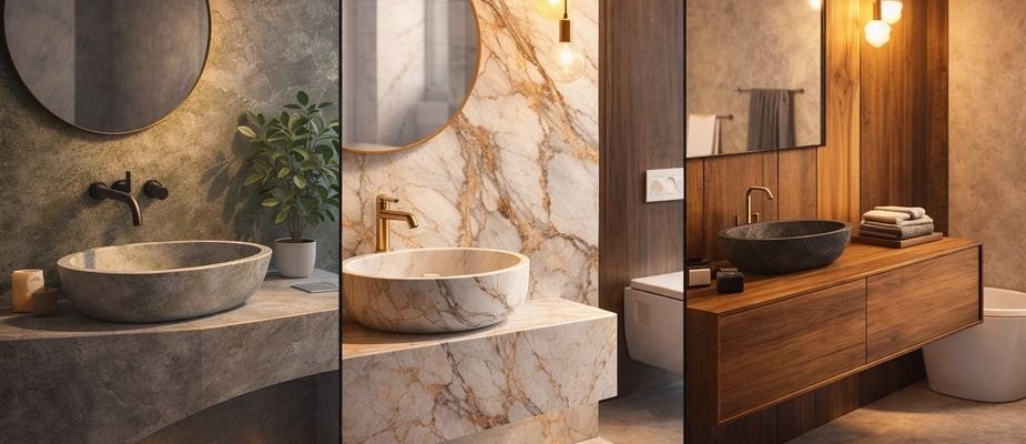 Banner Banheiros 2026: A Dança entre Tendência e Atemporalidade