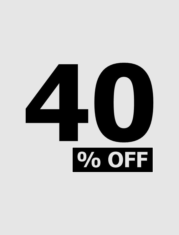 40% OFF