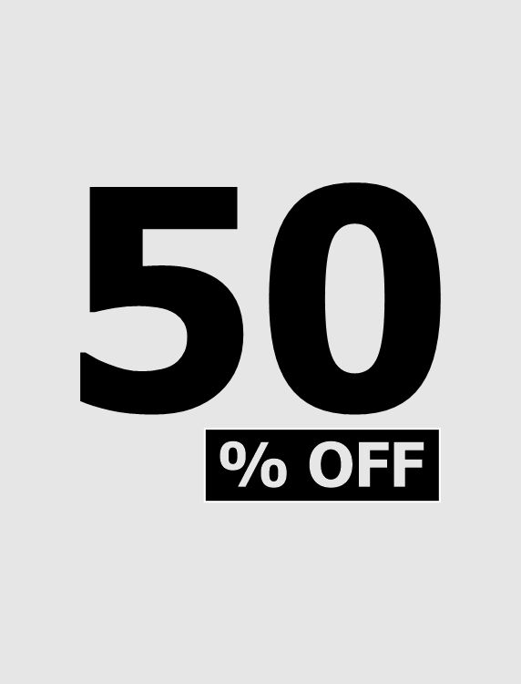 50% OFF