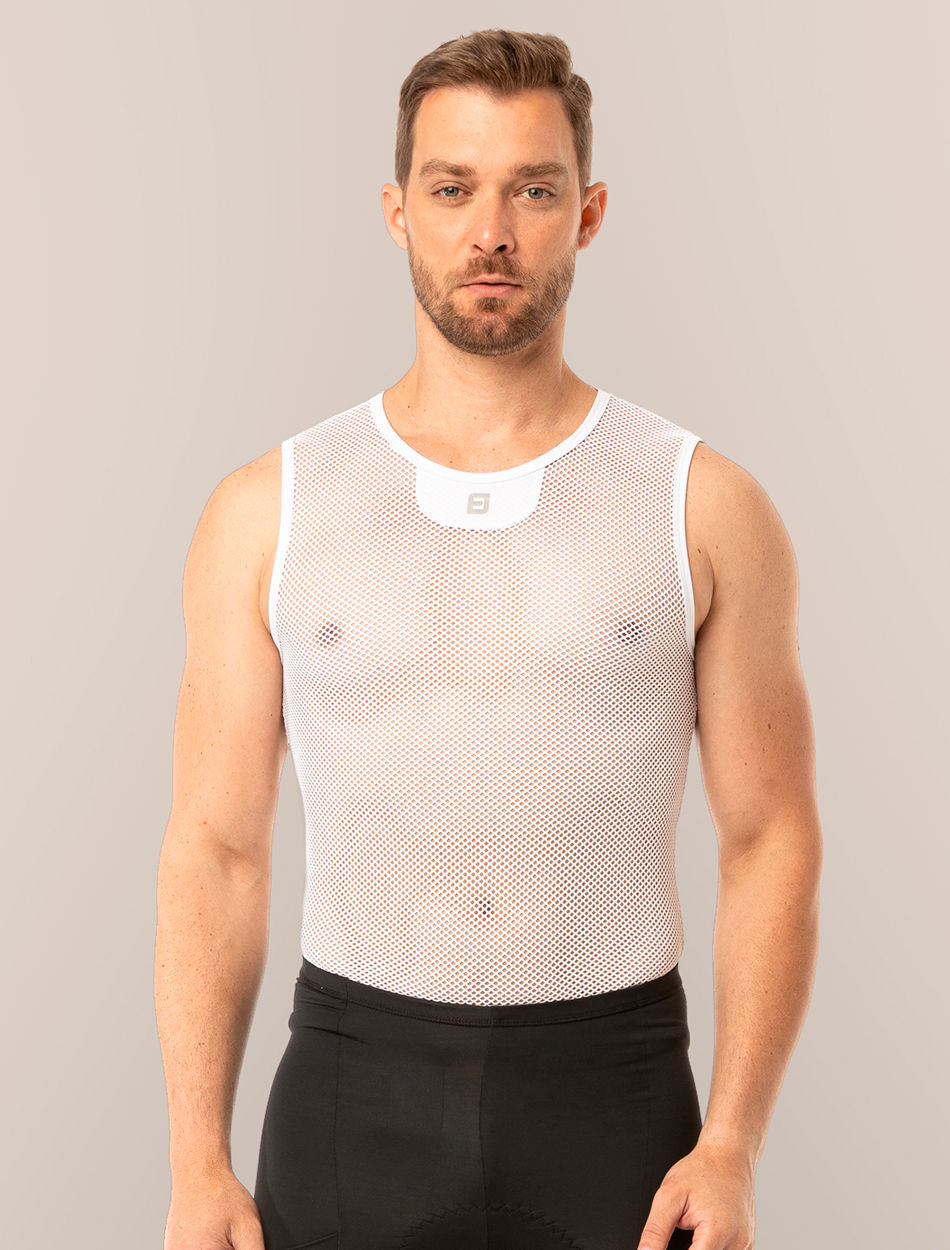 baselayer ciclismo regata branca
