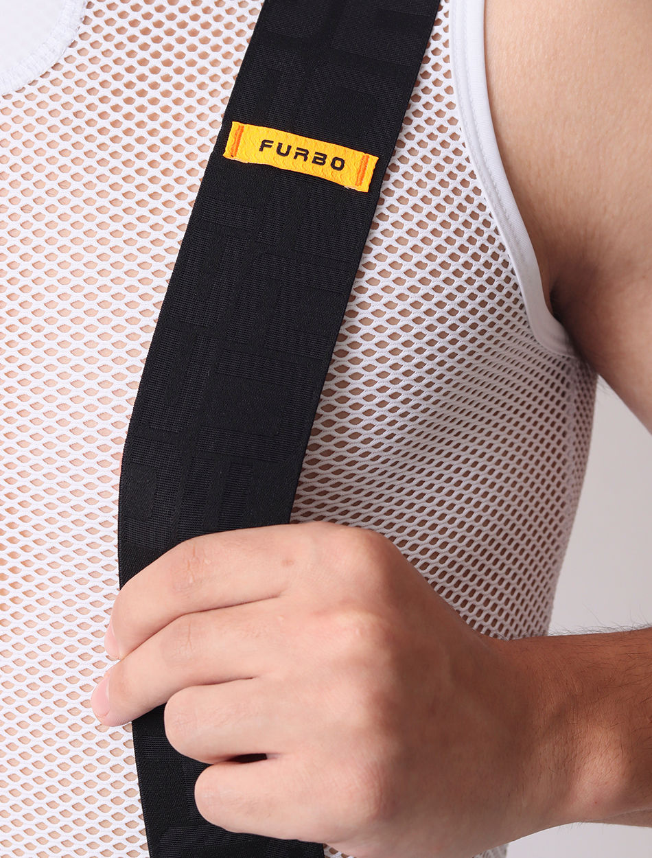 bretelle ciclismo masculino preto