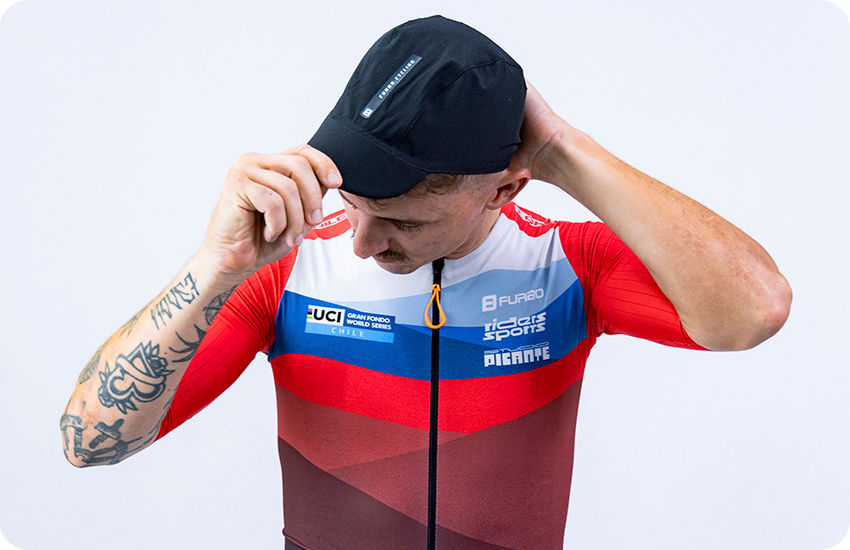 boné de ciclismo masculino preto 