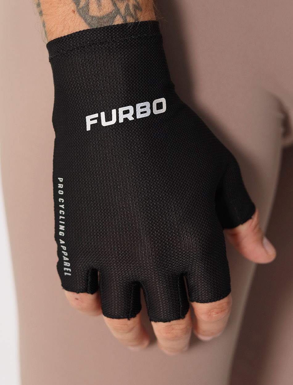 luva ciclismo masculina preta