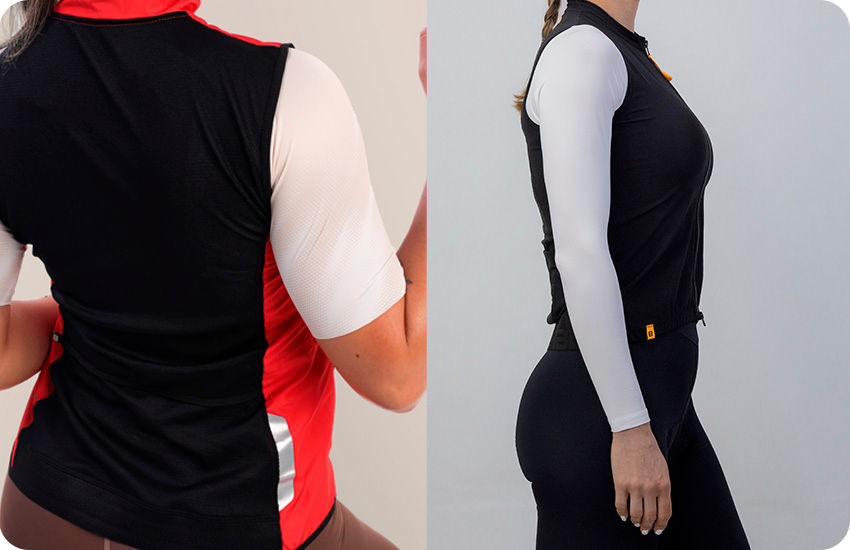como combinar o colete corta vento feminino?