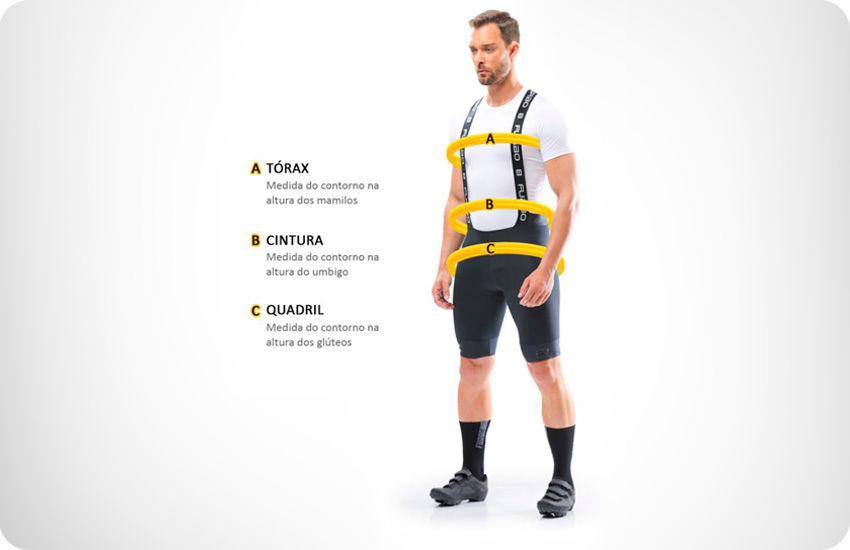 como tirar medidas corporais masculinas 