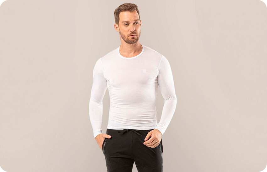 segunda pele masculina branca