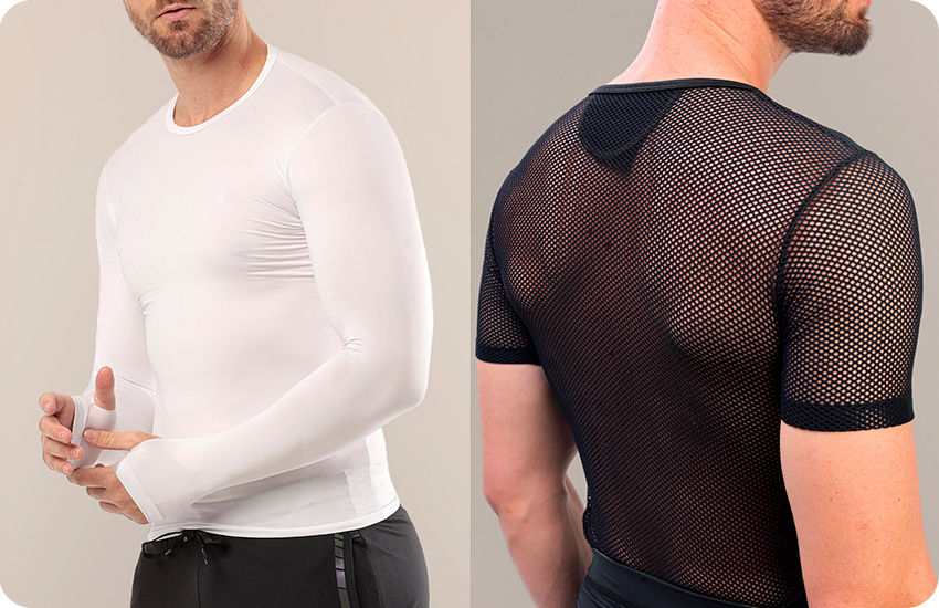segunda pele e baselayer ciclismo