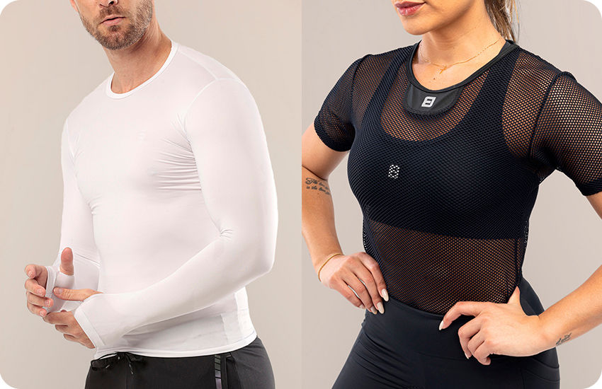 segunda pele e baselayer ciclismo