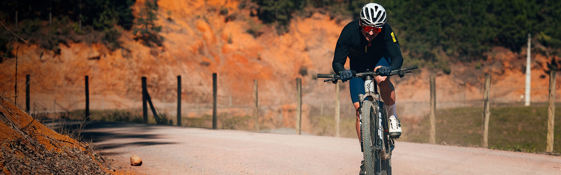 Roupas de ciclismo masculinas