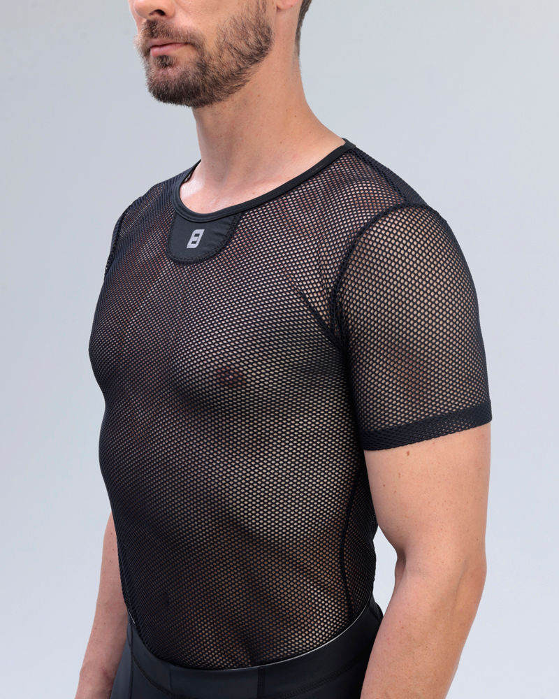 baselayer manga curta ciclismo masculina 