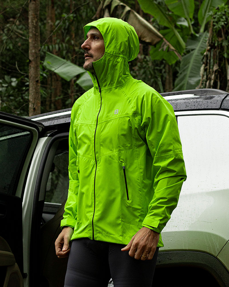 jaqueta impermeável masculina