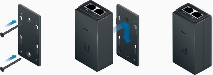POE-24-7W-G-WH-BR - Montagem