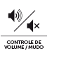 THS 55 USB - Controle de volume/mudo