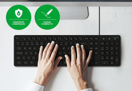 Teclado com fio TCI 10 - Design