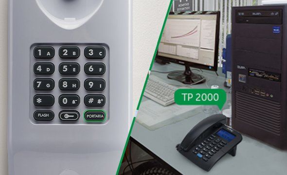 TDMI 300 - Tecla para portaria