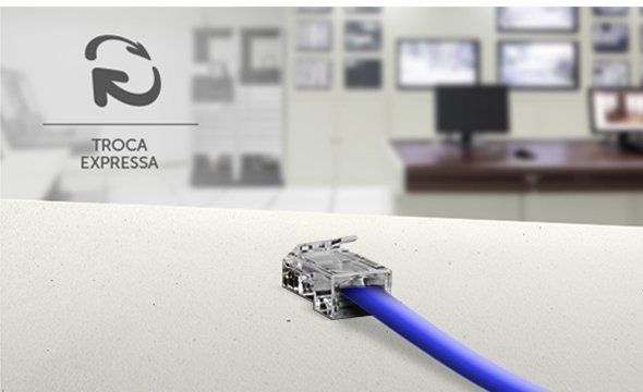 CONEX 3000 RJ45 CAT6 - Troca expressa