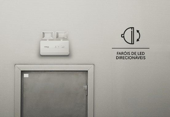 BLA 3000 - Com faróis de LED direcionáveis e retráteis