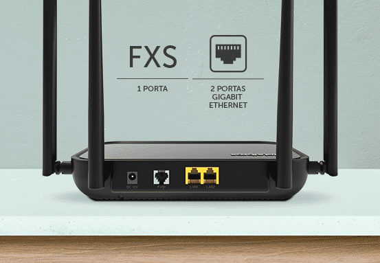 WiFiber 121 AC - Solução com diferentes recursos de conexão