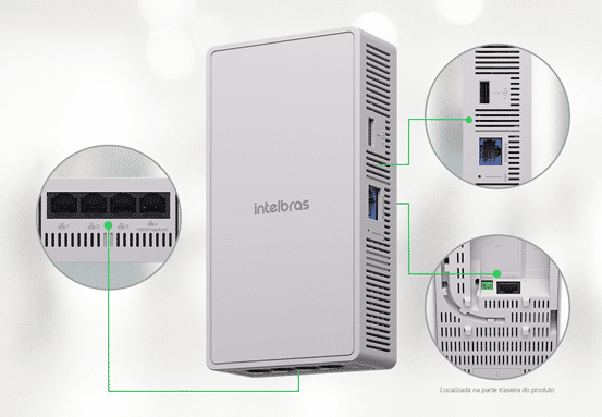 RW 6305W - Conectividade Gigabit com suporte PoE