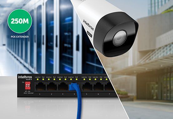 S1110F-P - Maior alcance PoE