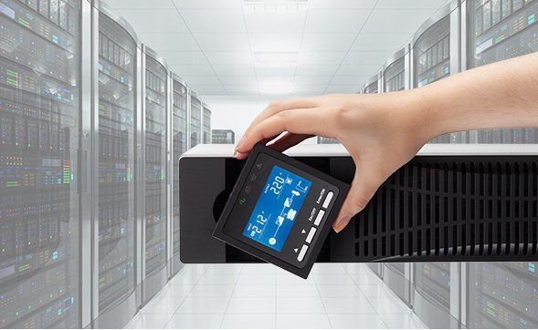 DNB 1.5 kVA RT - Display intuitivo