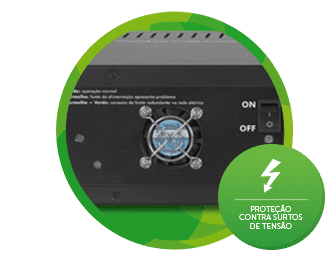 KX 1400 R - Proteção surtos de tensão