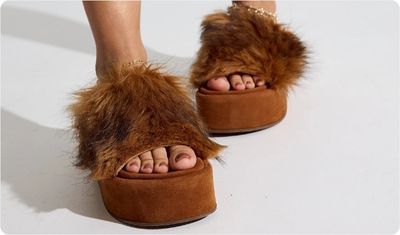 Estilo Tamanco Fifi Bege