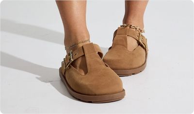 Clog Feminino West Bege