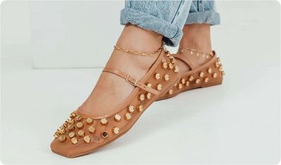 Estilo Sapatilha Blair Caramelo