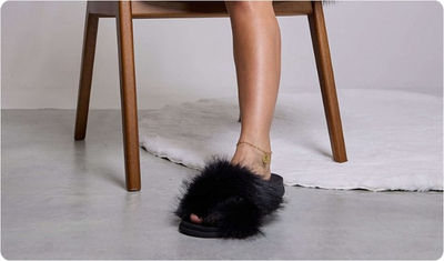 Detalhes da Flatform Gigi Preta